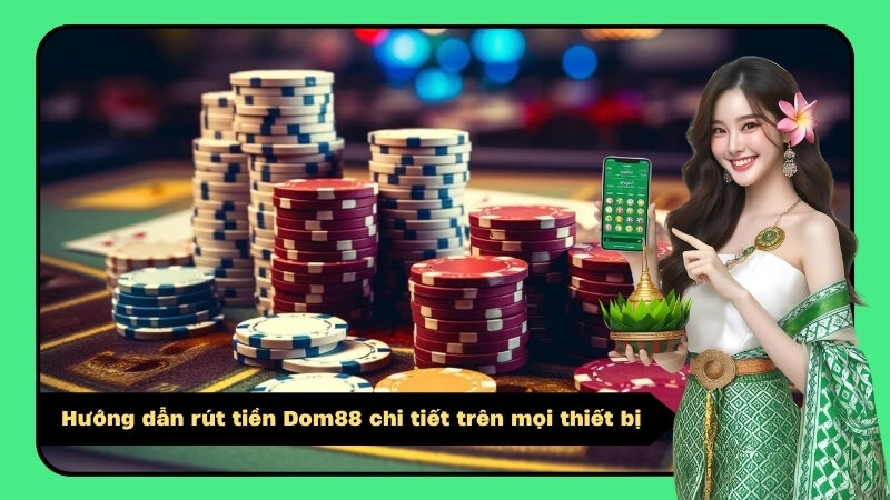 Hướng dẫn rút tiền Dom88 chi tiết trên mọi thiết bị